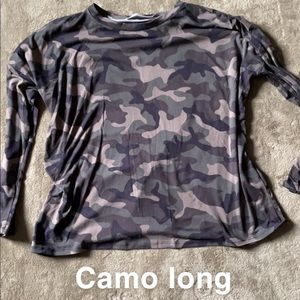 Boutique camo long sleeve